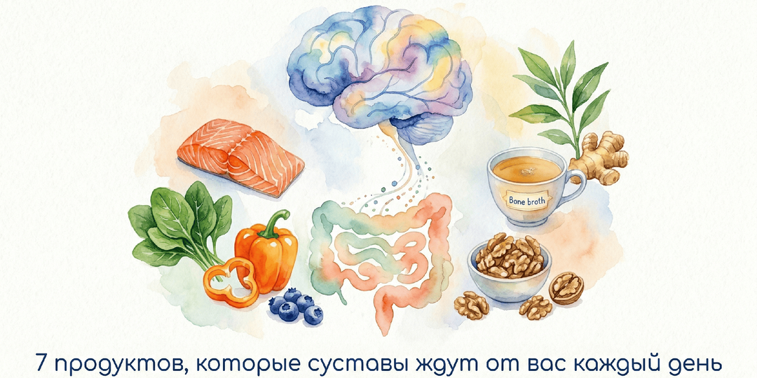 7 продуктов, которые суставы ждут от вас каждый день