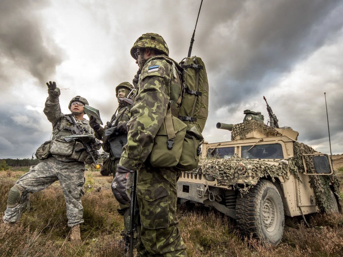   Войска НАТО регулярно тренируются в Прибалтике