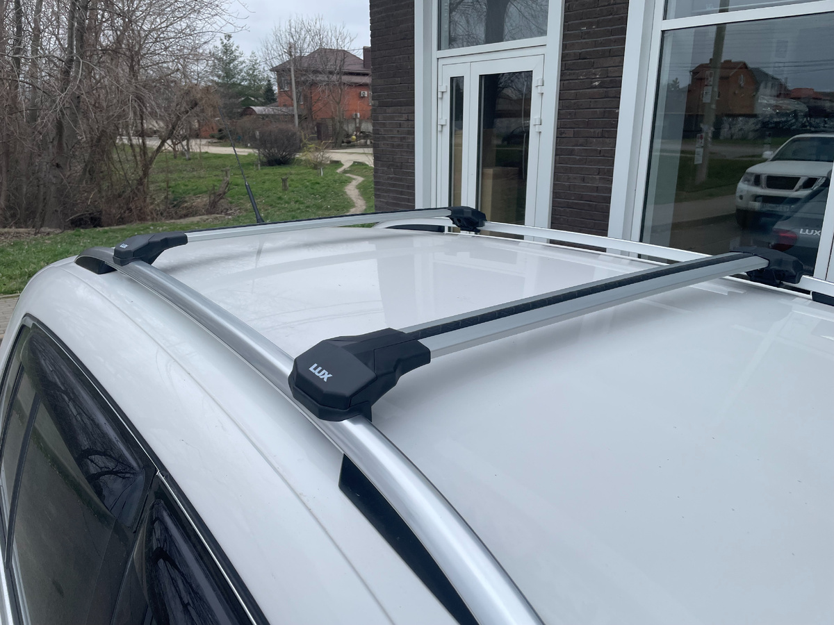 Багажник на крышу Volkswagen Tiguan LUX Condor silver, серебро
