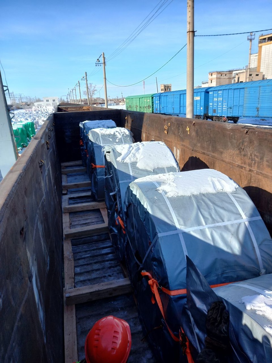 жд перевозка конвеерной ленты в полувагоне в Икабья