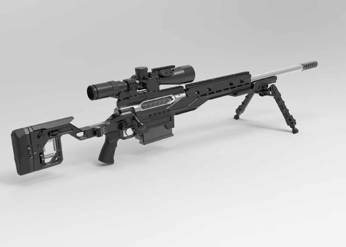 Monolith – новая тяжелая высокоточная винтовка BespokeGun