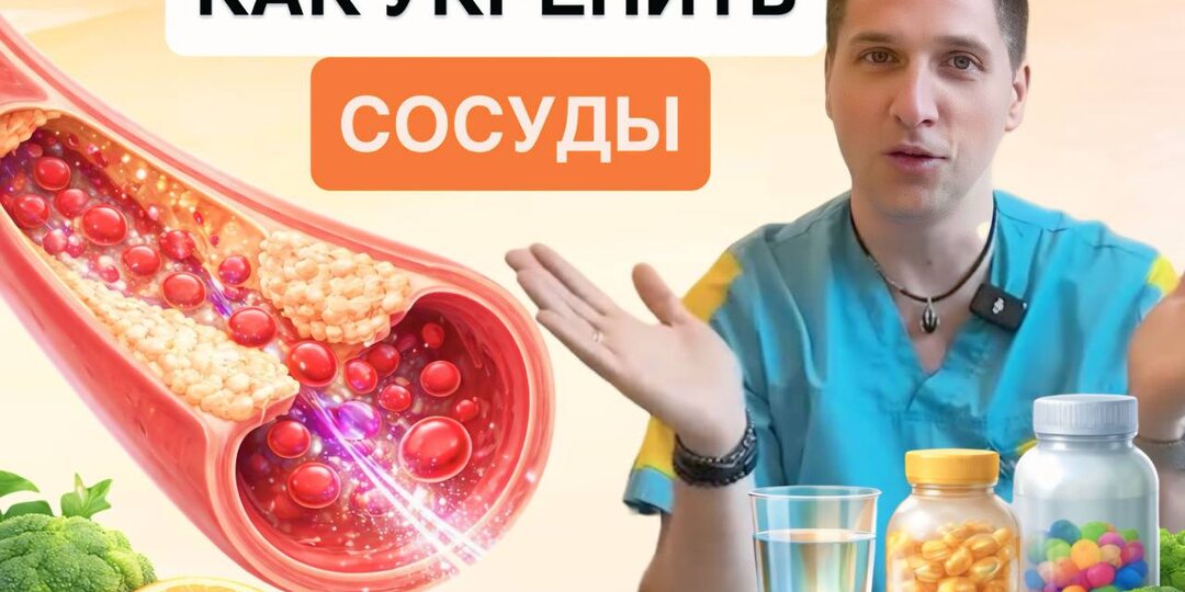 Это омолодит сосуды человека всего за 1 минуту в день! Простая техника и витамины, которые действительно помогают