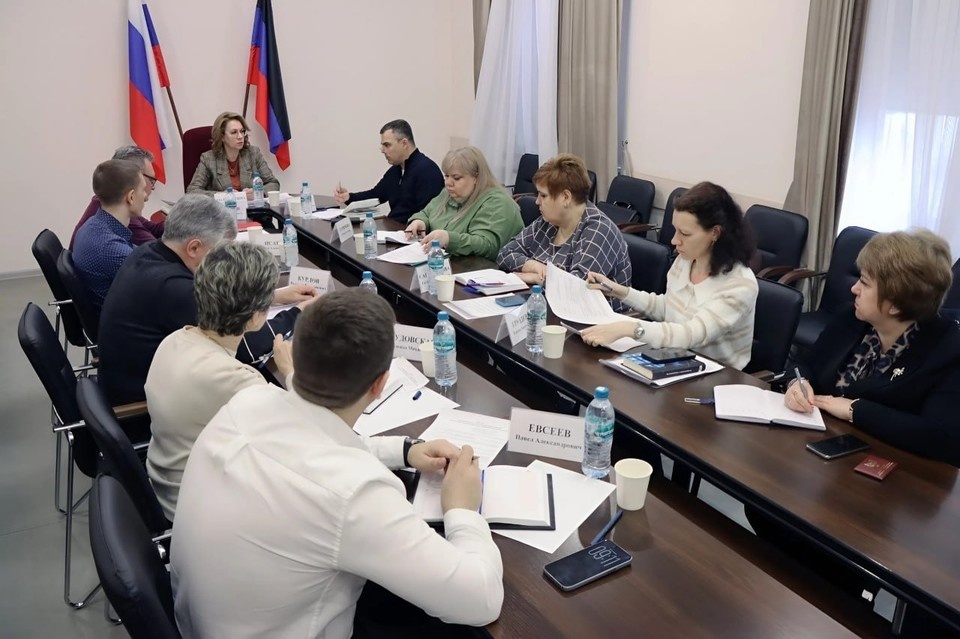    В ДНР прошло первое заседание рабочей группы по координации вопросов переосвидетельствования инвалидов. Фото: ТГ/Толстыкина