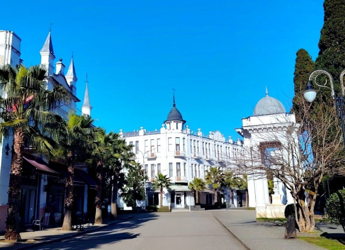 Весна в Абхазии. Фото скопировано