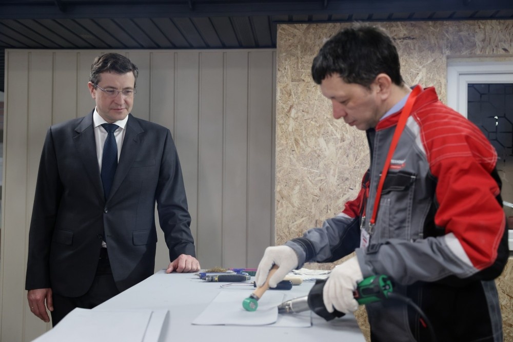    В Нижнем Новгороде открыли учебный центр для строителей