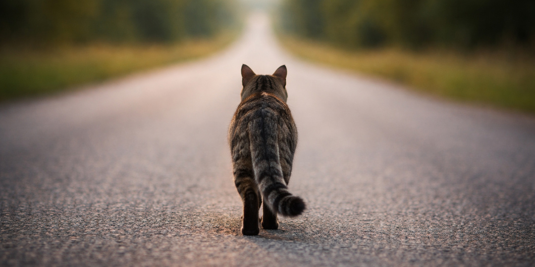 В России кот прошел 65 км, чтобы вернуться домой. Удивительная история