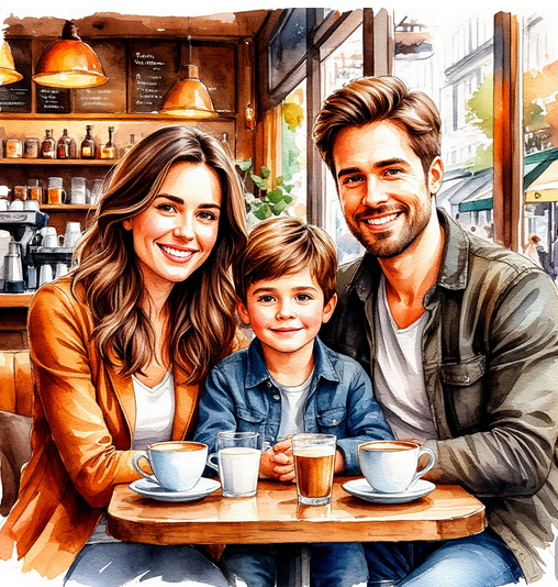 Кофейня "Бабушкин сад". История одной семьи. Часть 11