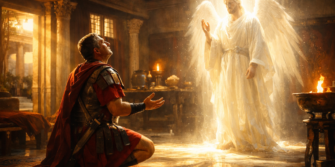 Корнилий и видение ангела (Деян. 10:1–8)