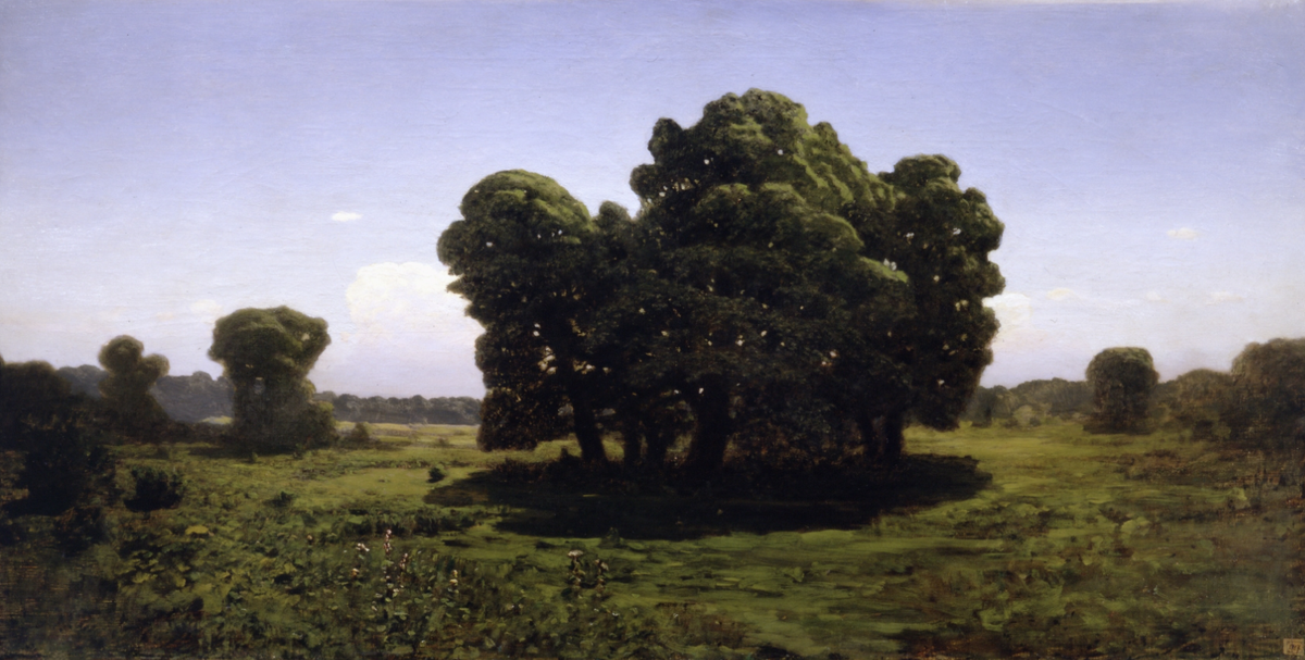 Архип Куинджи «Дубы», 1900–1905