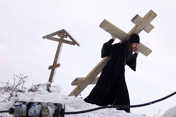 Кадр из фильма «Остров», режиссер Павел Лунгин