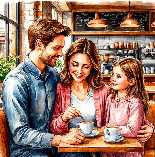 Кофейня "Бабушкин сад". История одной семьи. Часть 13