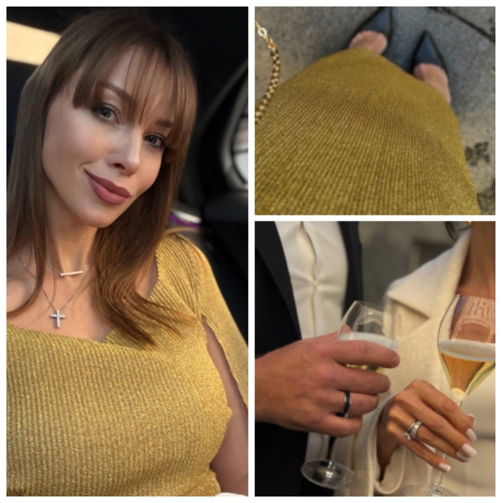 Полина выложила снимок из ЗАГСа. Она, мне кажется, вовсю намекает любовнику Роману на свадьбу