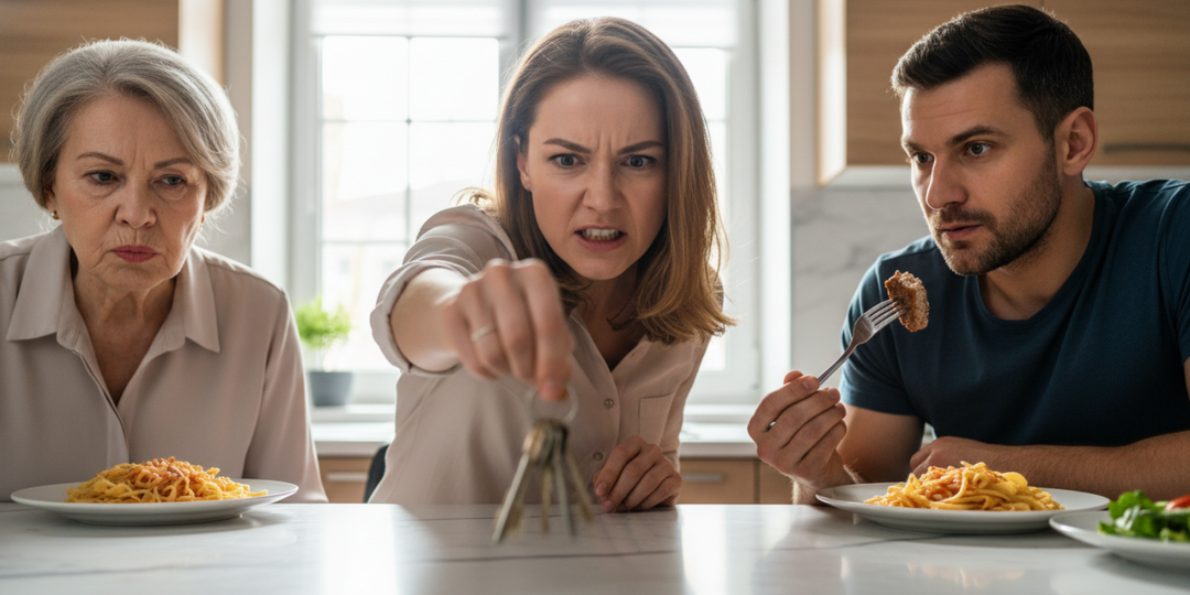 – Ты должна извиниться перед моей сестрой и отдать ключи от дачи добровольно. Иначе я обижусь, и ты будешь виновата в разводе! – крикнул муж