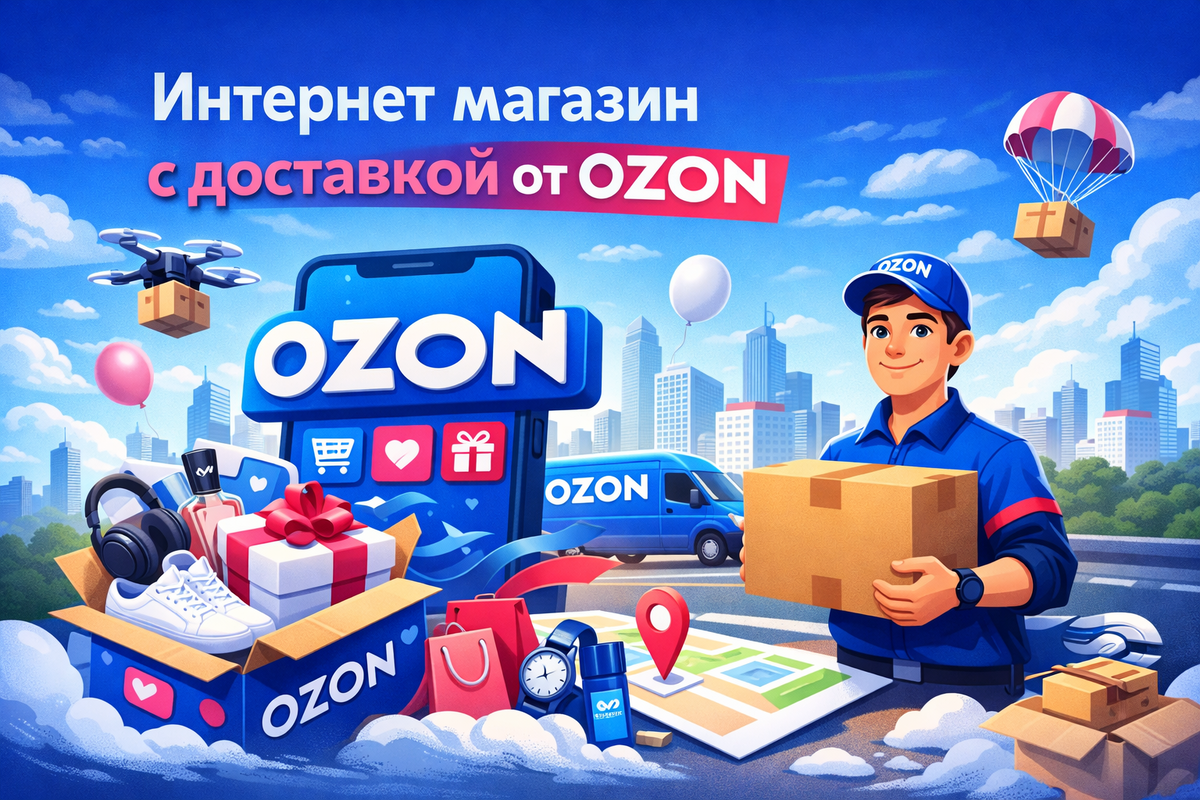 Запусти свой интернет магазин с привычной логистикой от Ozon