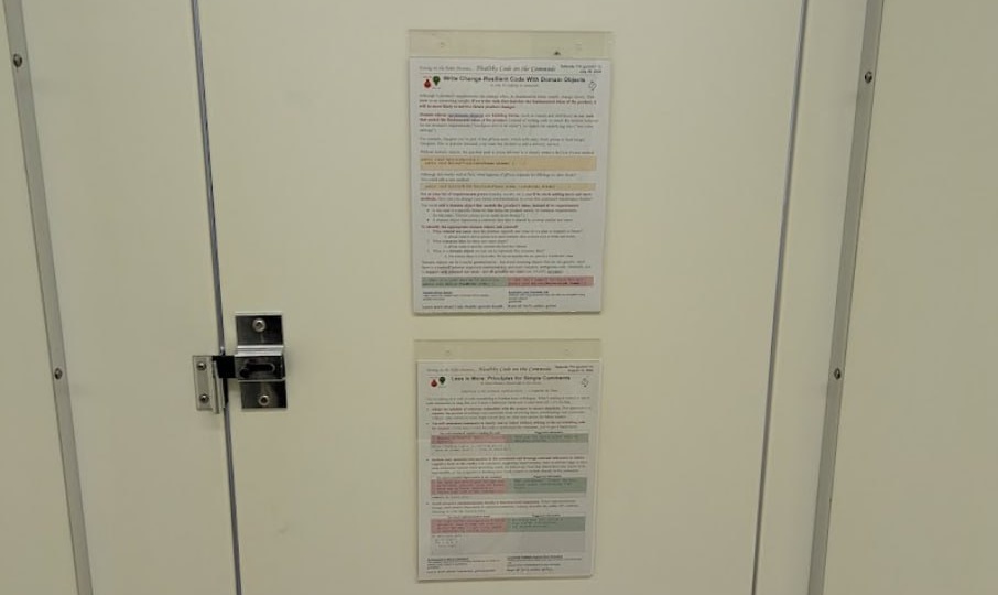 Как Google повышала знания работников в кабинках туалета