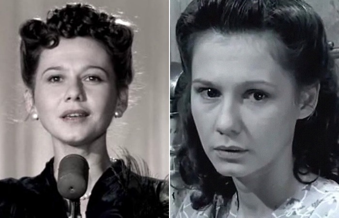 Полина Агуреева в молодости.