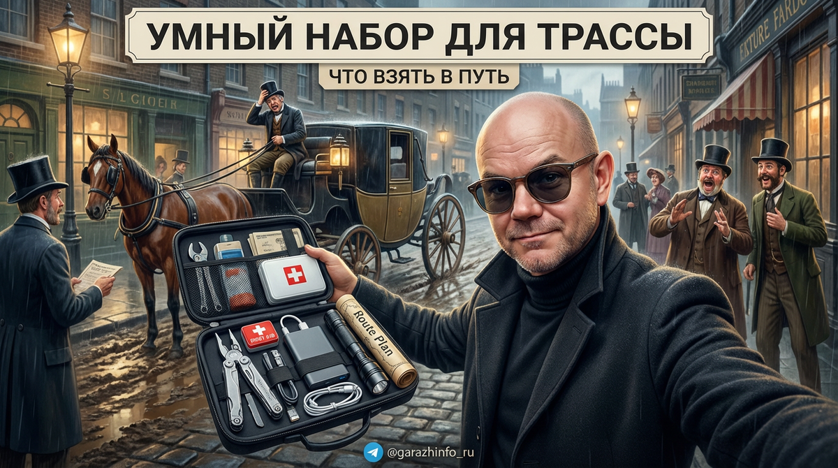    Правильный набор для вашего автопутешествия — залог комфортной поездки. Zero8