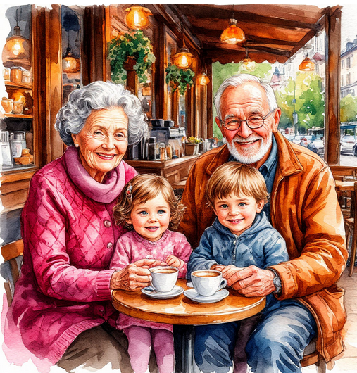 Кофейня "Бабушкин сад". История одной семьи. Часть 14