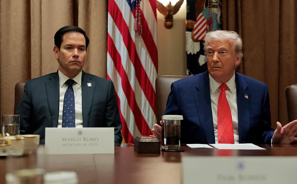   Источник: Марко Рубио и Дональд Трамп Фото: Anna Moneymaker / Getty Images. rbc.ru Сергей Гуляев