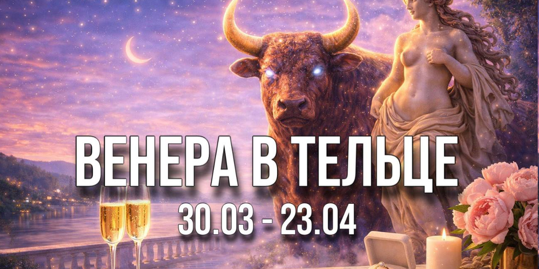 Венера в Тельце 30.03–23.04: период, когда хочется жить "не на минималках”