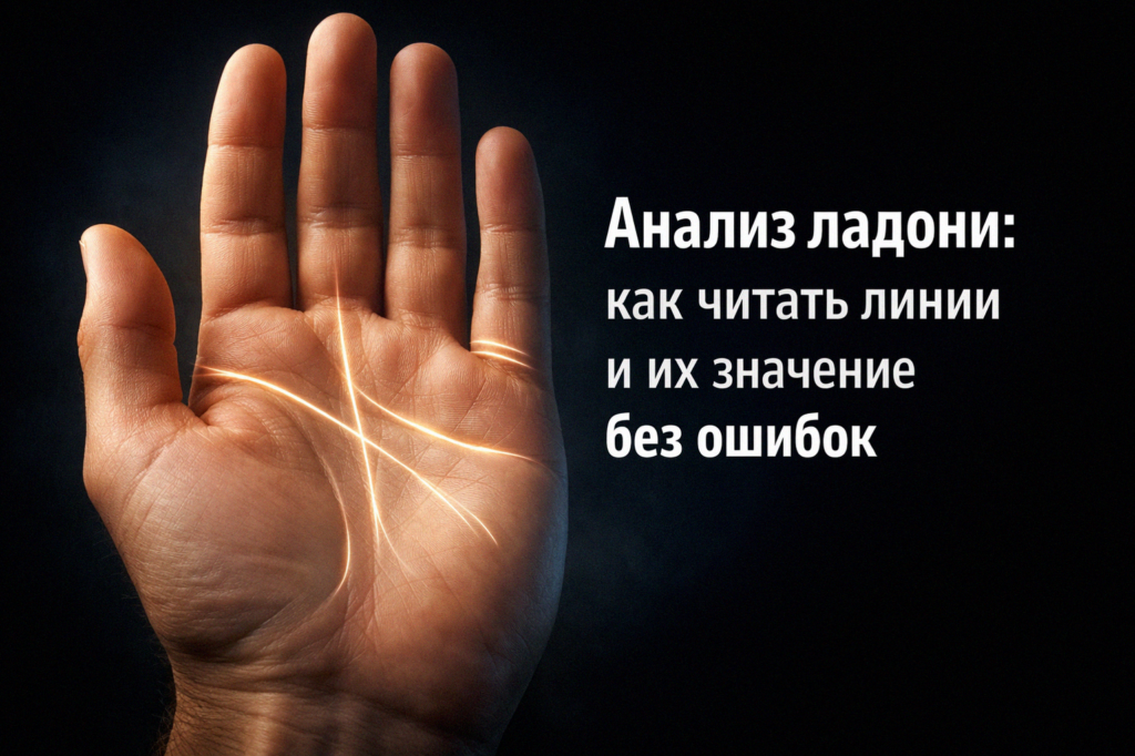    Анализ ладони для понимания линий и их значения admin