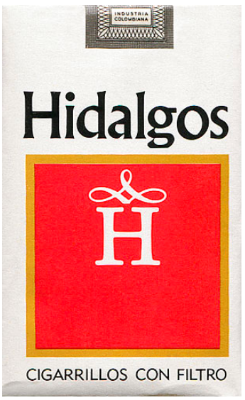 Колумбия, 1970-е годы. 20 штук с фильтром в мягкой упаковке. Производитель: Cia. Colombiana de Tabaco S.A. Владелец торговой марки: Cia. Colombiana de Tabaco S.A.