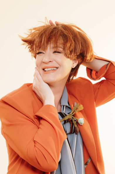    "Рыжий цвет волос Достался Наталье и от мамы и от папы. ФОТО: личный архив"