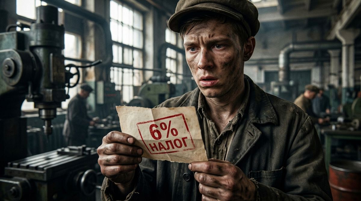 Шок от расчетного листка: советский рабочий видит новый налог