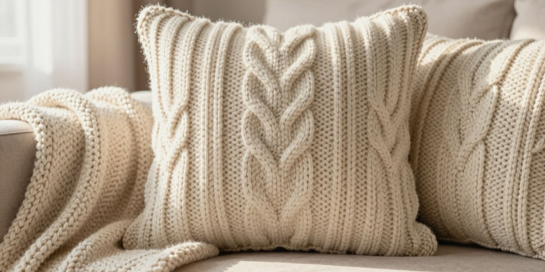 Вязаные мелочи, которые сделают дом ещё уютнее.