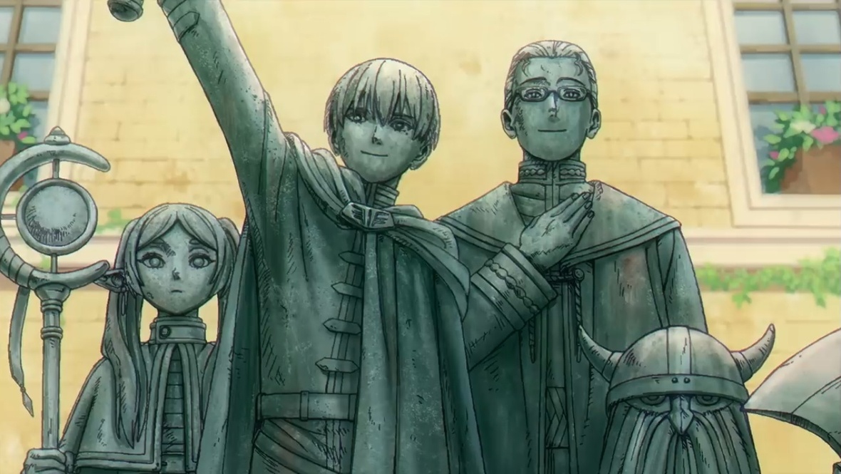    Кадр из аниме «Провожающая в последний путь Фрирен», реж. Кэйитиро Сайто, Томоя Китагава, Madhouse