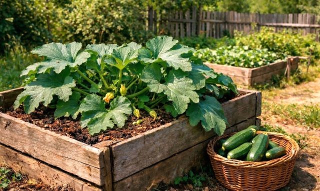 Кабачки на компостной куче: урожай лучше, чем на грядках  📷
