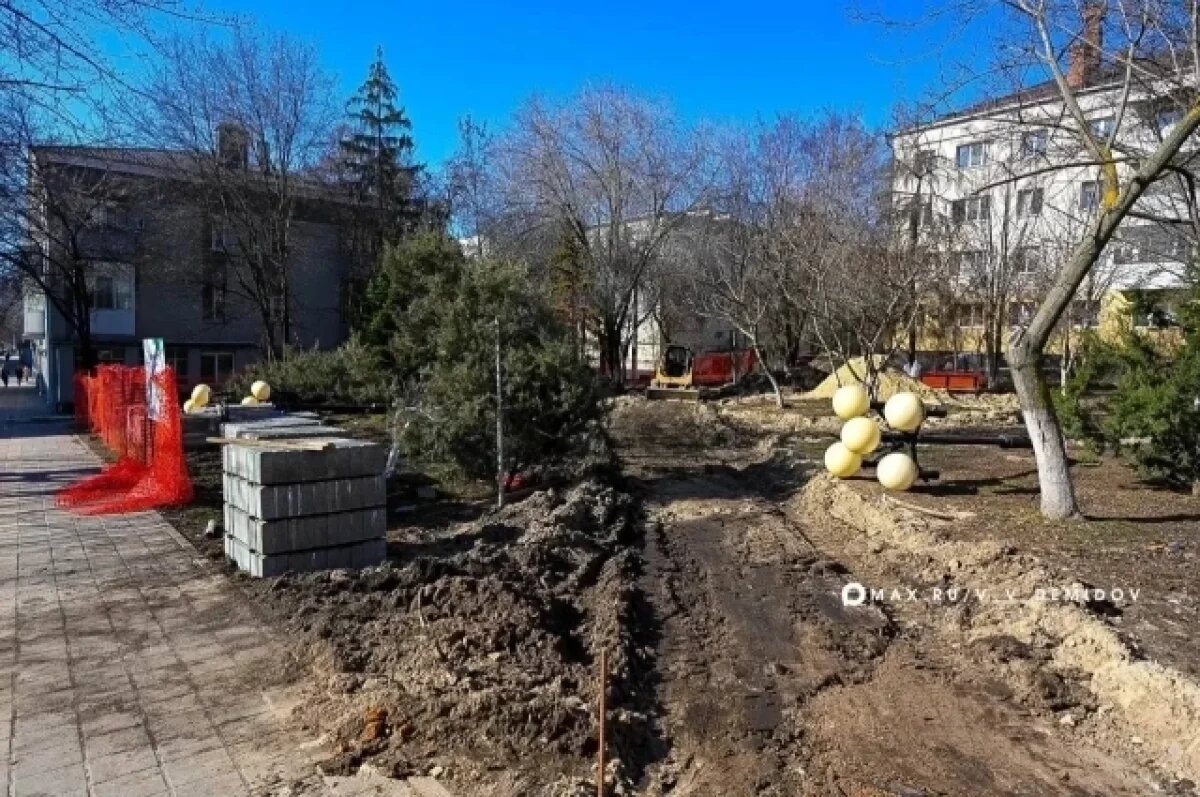    Сквер на Князя Трубецкого в Белгороде благоустроят к августу