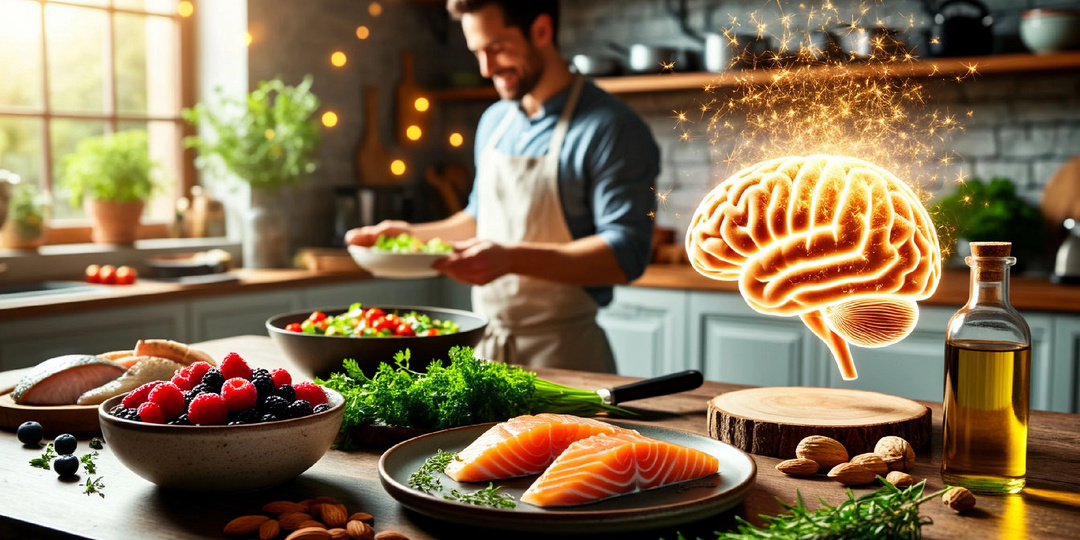 Диета для молодого мозга: как питание замедляет старение более чем на 2 года