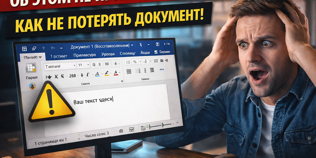 Об этом не говорят: как правильно создавать и сохранять документы в Word