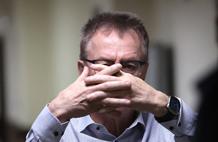     Бизнесмен Александр Галицкий после заседания Тверского суда. Алексей Белкин/NEWS.ru/TACC