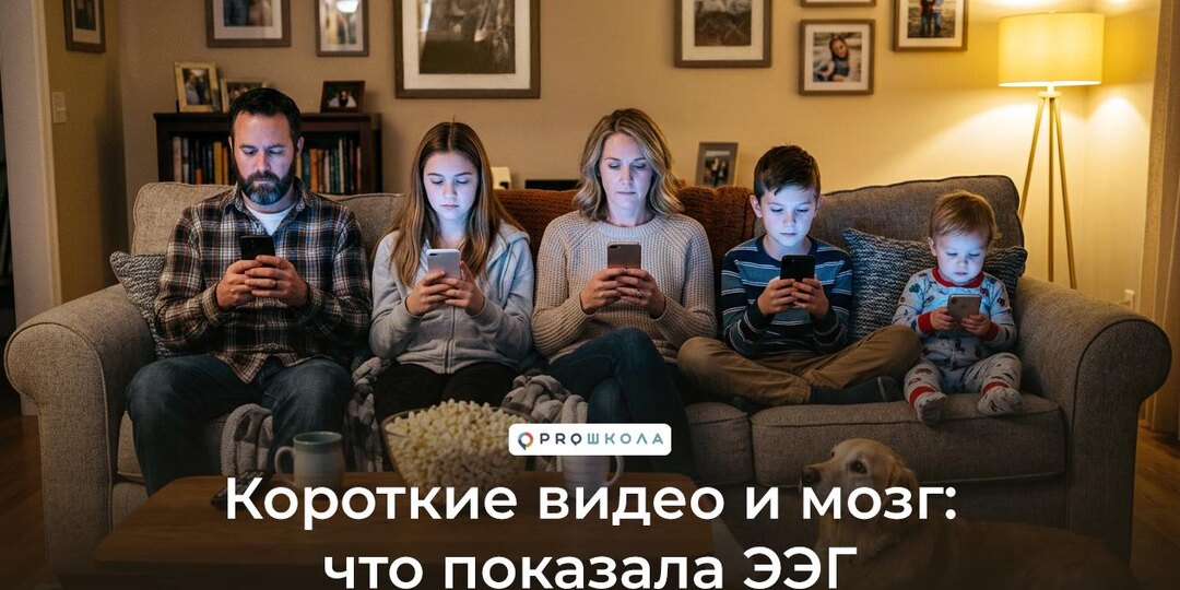 📵 Короткие видео и мозг: что показала ЭЭГ