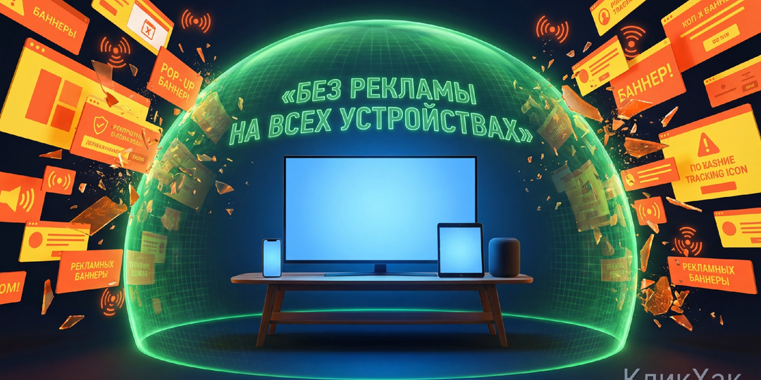 Реклама на телевизоре, телефоне и колонке: одно решение