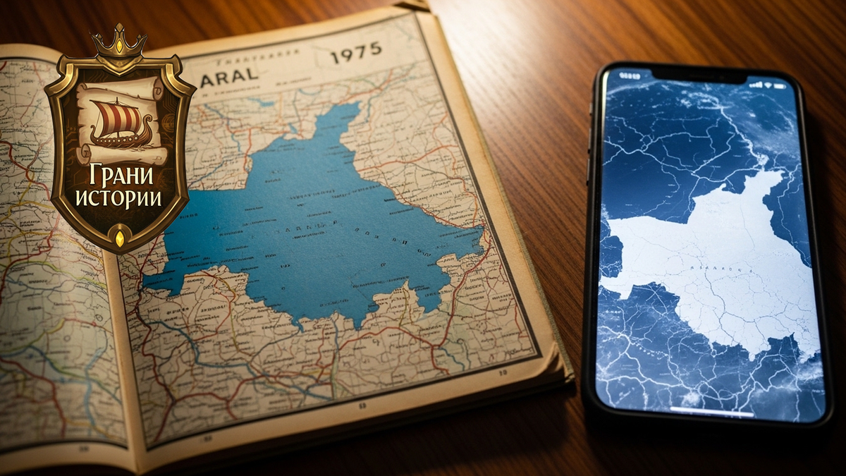 Старый Атлас Аральское море, которое почти исчезло