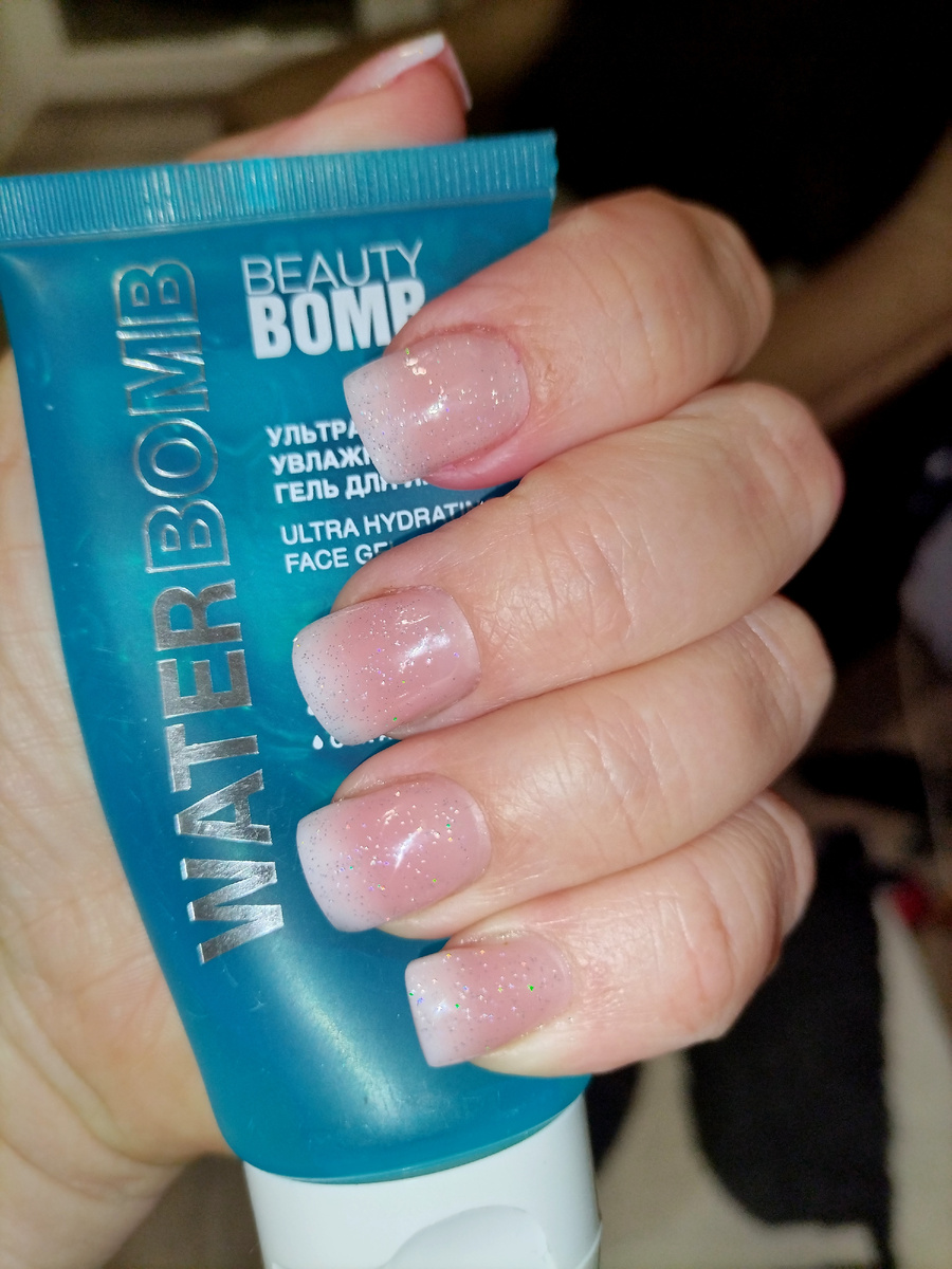 Под натуральные сделали и чуть блеска для настроения)