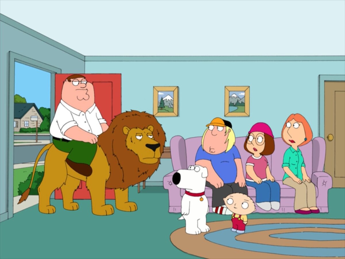 Кадр из мультсериала «Гриффины» (Family Guy), 20th Television