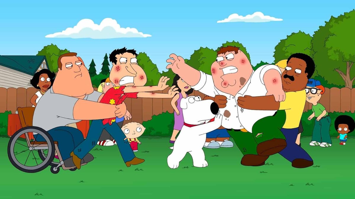 Кадр из мультсериала «Гриффины» (Family Guy), 20th Television