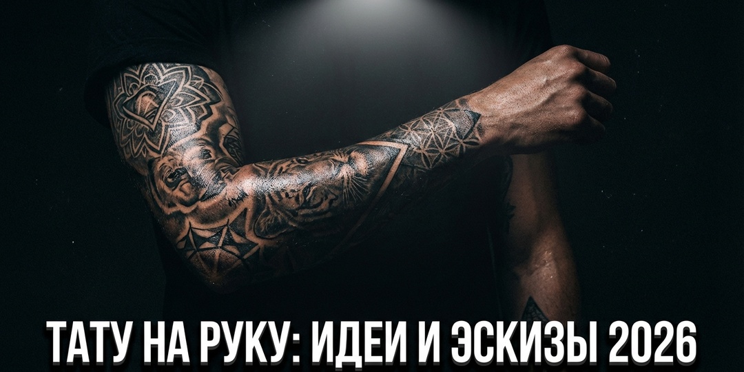 Тату на руку: лучшие идеи, эскизы и советы в 2026 году