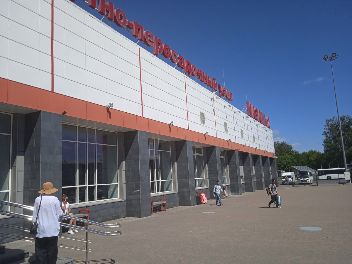 Терминал нового ж/д вокзала. Фото автора, 12 июля 2024г.