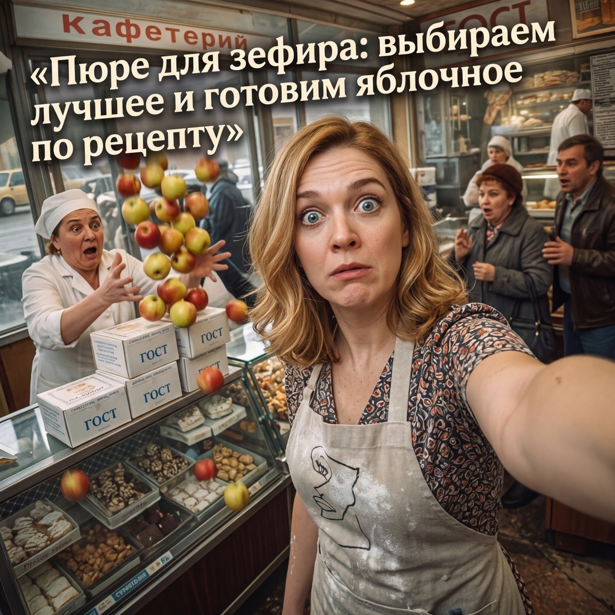    Идеальное яблочное пюре — залог качественного и стабильного зефира. admin