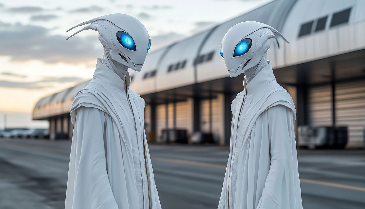 Существа воздействовали на окружающих.