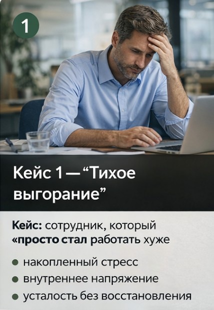 Кейс 1: сотрудник, который “просто стал работать хуже”