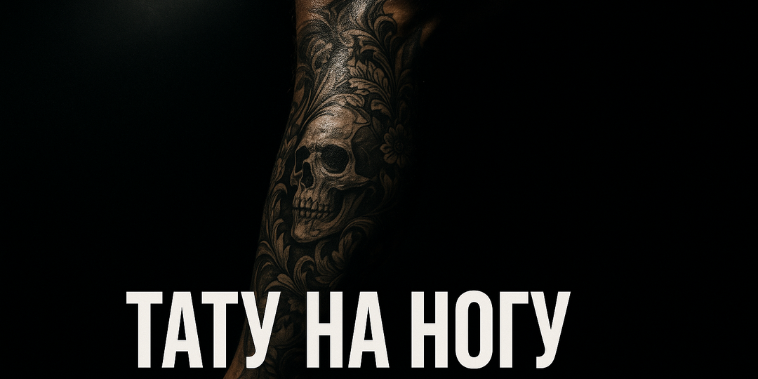 Тату на ногу: идеи, эскизы и зоны нанесения в 2026 году