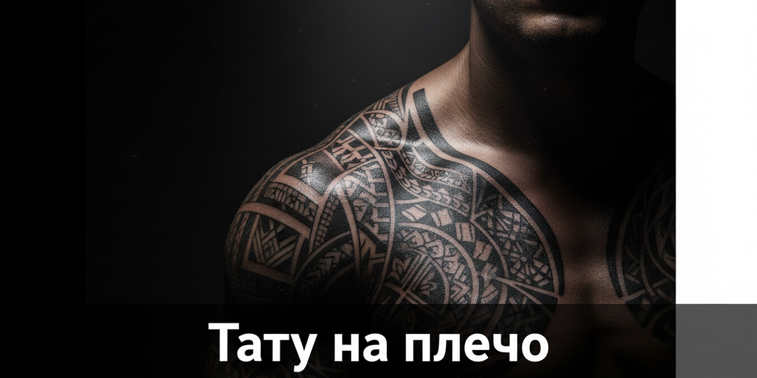 Тату на плечо: лучшие идеи и эскизы для мужчин и женщин в 2026 году