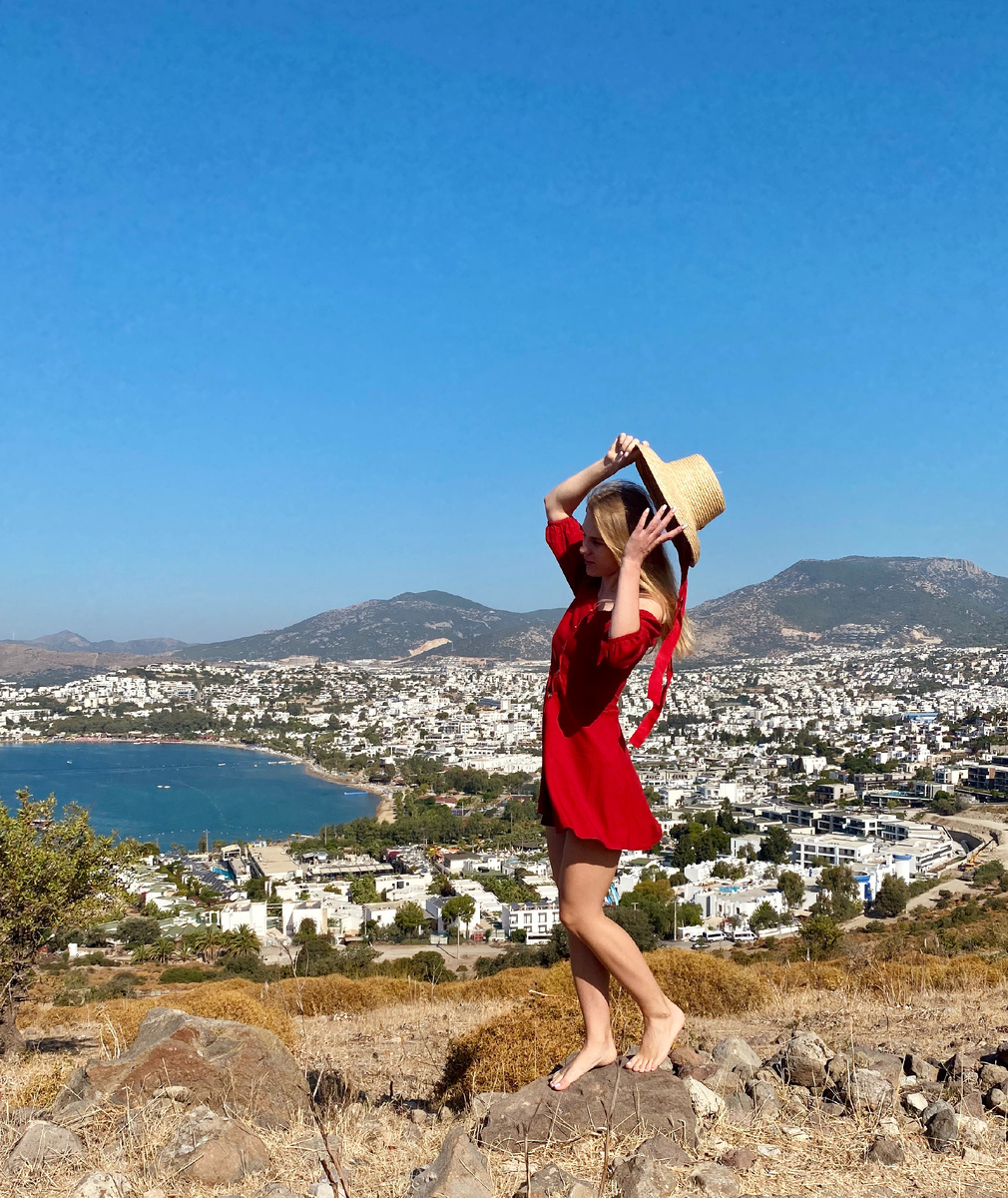 Бодрум. И я, в далеком 2020м)