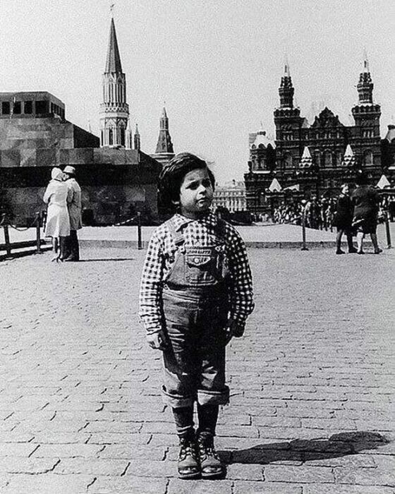 Ираклий Пирцхалава в детстве.